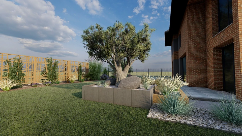 Espace de travail intérieur avec ordinateur portable affichant une liste de tâches complétées, cactus en pot, lampe de bureau orientable et mug bleu